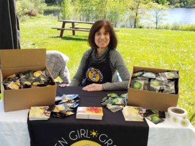 Deborah O'Kelly at Emerson Hospital Walk event